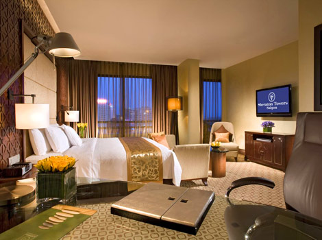 Sheraton Saigon Hotel & Towers is one of the best Saigon business hotels - new Grand Tower room