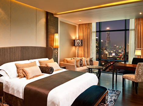 With a chic contemporary style, this is one of the best Bangkok business hotels