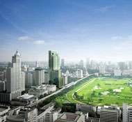 Views from St Regis Bangkok go on forever