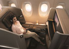 Singapore Airlines new first class seats on B777-300ER aircraft