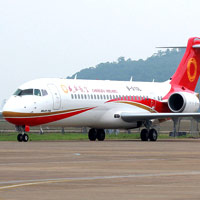 Chengdu Airlines was the launch customer for the China-made ARJ21