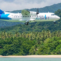 Popular small airline AirSWIFT hubs out of El Nido, Palawan