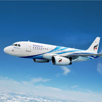 Asia boutique airlines, Bangkok Airways A319
