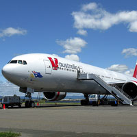 V Australia does longhaul transpacific flights