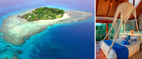 Royal Davui Island Resort is for romance and honeymooners