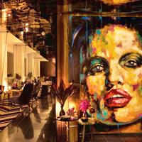 Melbourne boutique hotels, Adelphi art