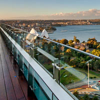 A review of Sydney business hotels, InterContinental views across harbour