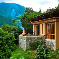 Beautifully sited Uma by COMO Punakha (pictured) compares well vs Amankora