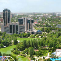 Tashkent is a green city