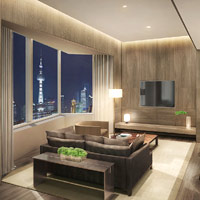 The Shanghai EDITION offers contemporary luxury lifestyle appeal
