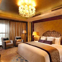 Xian business hotels review, Hilton room