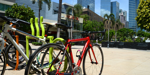 Manila fun guide, Bonifacio Global City High Street bicycles 