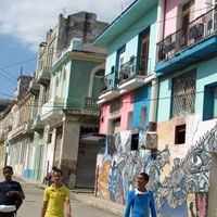 Cuba guide, the colourful Callejon de Hamel neighbourhood