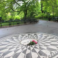 New York guide, Strawberry Fields in Central Park