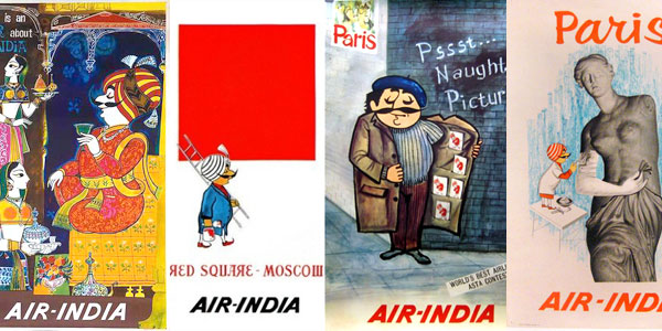 Air India's impish mascott, the Maharajah