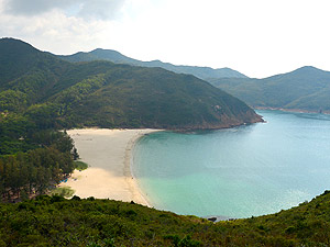 Best Asian beaches, Long Ke Wan in Hong Kong is a pristine stretch of sand