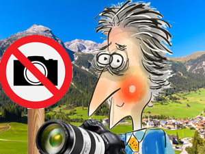 Swiss village Bergun bans photos by tourists