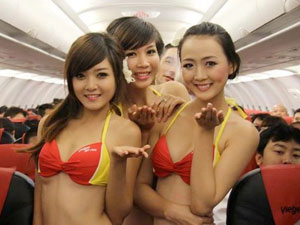 VietJet was fined US$1,000 for this unsanctioned bikini show aloft