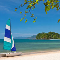 Andaman Langkawi has a fine beach for families