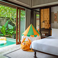 At Andaz Bali what could be better than a Kakao Friends room setup?