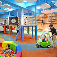 Jambuluwuk Oceano Seminyak has a great children's play area