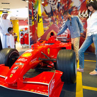 Abu Dhabi child friendly hotels include Yas Viceroy next to the Ferrari park