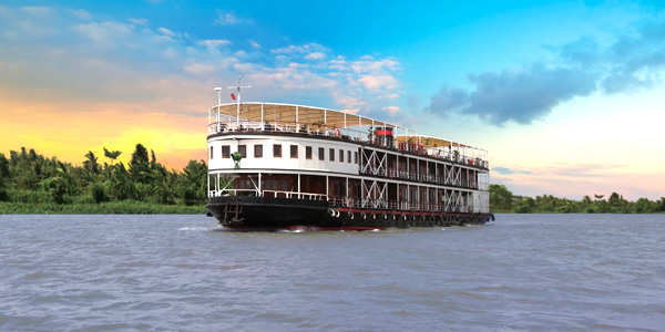 Pandaw cruise on the Mekong River