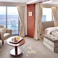 Asian cruise experience, Crystal Symphony Owners' Suite