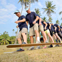 Imaginative small meetings for team building at Angsana Phuket