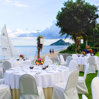 Hyatt Regency Hua Hin is a great venue for beachside events and banquets