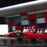 Fastest ride in Asian theme park, Formula Rossa, Abu Dhabi