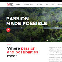 Visit Singapore site is packed with info but very businesslike