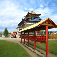 TransSiberian Railway guide to sights, Ivolginsky Datsan monastery