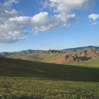 Big skies over Terelj, Mongolia