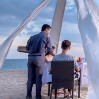 Aleenta Phuket can arrange romantic beach settings