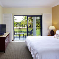 Fiji beach resorts review, Sofitel suite, plain but classy