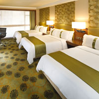 Hong Kong family hotel rooms, triple at Holiday Inn Golden Mile