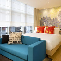 Indigo room, a hip choice for Hong Kong business hotels