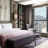 Hong Kong luxury boutique hotels review, St Regis Grand Deluxe room