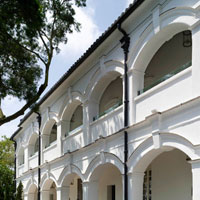 Housed in a former police station, the Tai O Heritage hotel is a romantic option