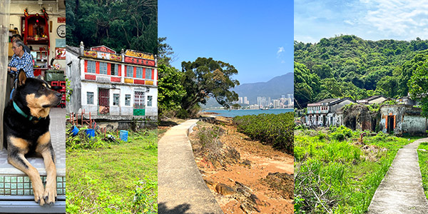 From Fat Kee Store at Luk Keng the paved walk to Kuk Po takes about 40 minutes passing the abandoned village of Fung Hang