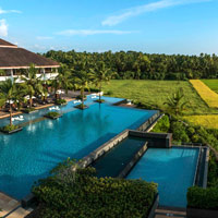 Goa resorts review, ALila Diwa has a great location by rice fields