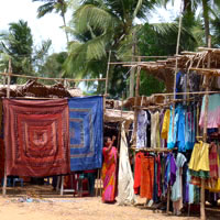 Goa shopping guide, flea market