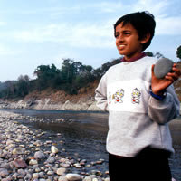 Banks of the Beas River, Himachal