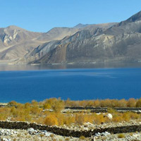 Pangong Lake is a big Ladakh attraction
