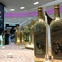 Johnnie Walker Double Black has some special duty-free prices at Mumbai's Terminal 2