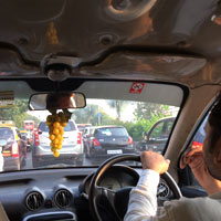 Mumbai traffic is legendary