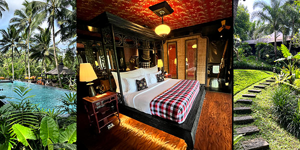 Bali soa resorts review, designer hideaway Capella Ubud
