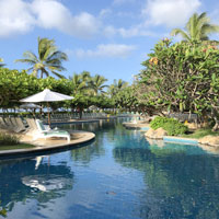 Grand Hyatt Bali is a top child-friendly hotels pick with 5 swimming pools