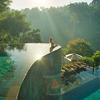 Stunning pools at Hanging Gardens Ubud are a big selfie and Instagrammer draw